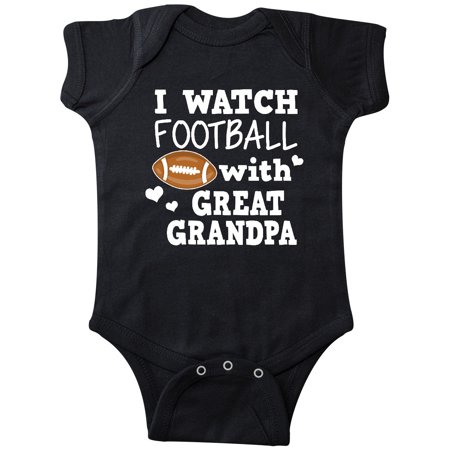 

Inktastic I Watch Football with My Great Grandpa Gift Baby Boy Bodysuit