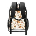 thumbnail image 2 of Rocae Squirrel for 16inch Clear Backpack Transparent School Backpack for Women Men, Capacity Clear Bag for College, Travel, 2 of 7