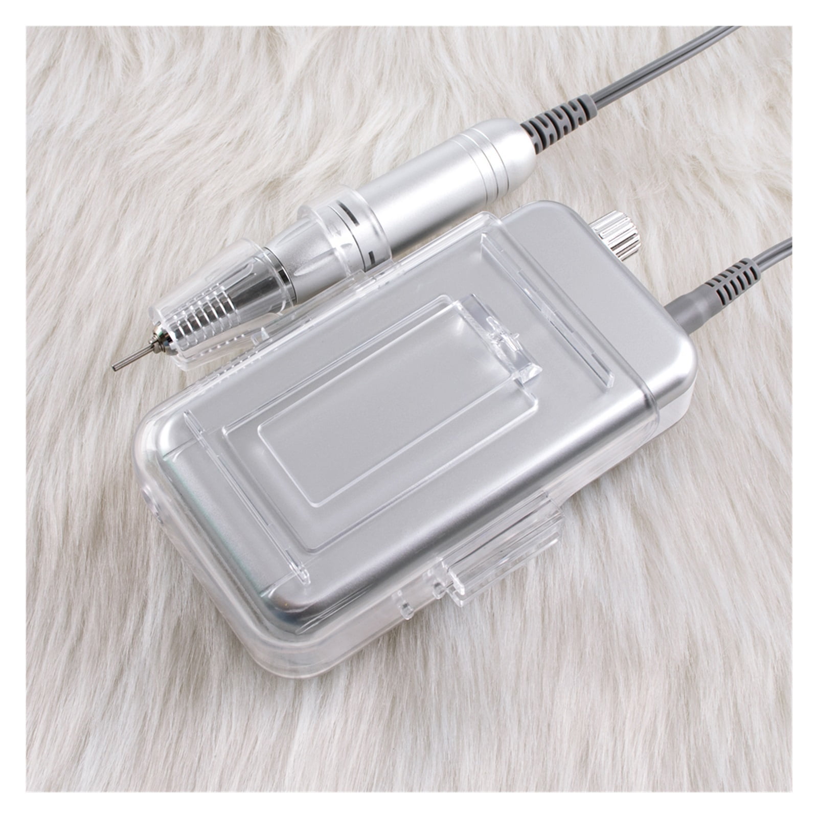 Wave Desktop Cordless Base Electric Nail Drill Machine 35000rpm Drill Set For Manicure Pedicure Rechargeable Battery Wireless ,Lightweight and Portable