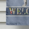 thumbnail image 4 of Carolines Treasures BB5545CHF French Bulldog Welcome Flag Canvas House Size  Large multicolor, 4 of 4