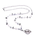 thumbnail image 1 of 2PCS Glass Beads ID Mobile Phone Key Work Pendant Long Chains, 1 of 7