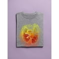 thumbnail image 3 of Dilophosaurus Dinosaur head Men Athletic Heather T-Shirt, Male Medium, 3 of 4