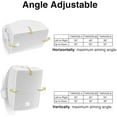 thumbnail image 6 of Sound Town Pair of 8" Weather-Resistant Surface-Mount Speaker, Indoor/Outdoor, 70V/100V/8ohm, for Home & Commercial Installation, White (TARVOS-8W-PAIR), 6 of 8