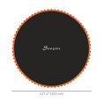 thumbnail image 2 of Soozier Tapis de Remplacement pour Trampoline Rond de 12 Pi, Tissu PP Orange avec 72 Crochets en V, Convient aux Ressorts de 5,5 Pouces, Tapis de Saut Robuste Résistant aux UV pour les Loisirs Extérieurs dans la Cour Arrière, 2 of 7