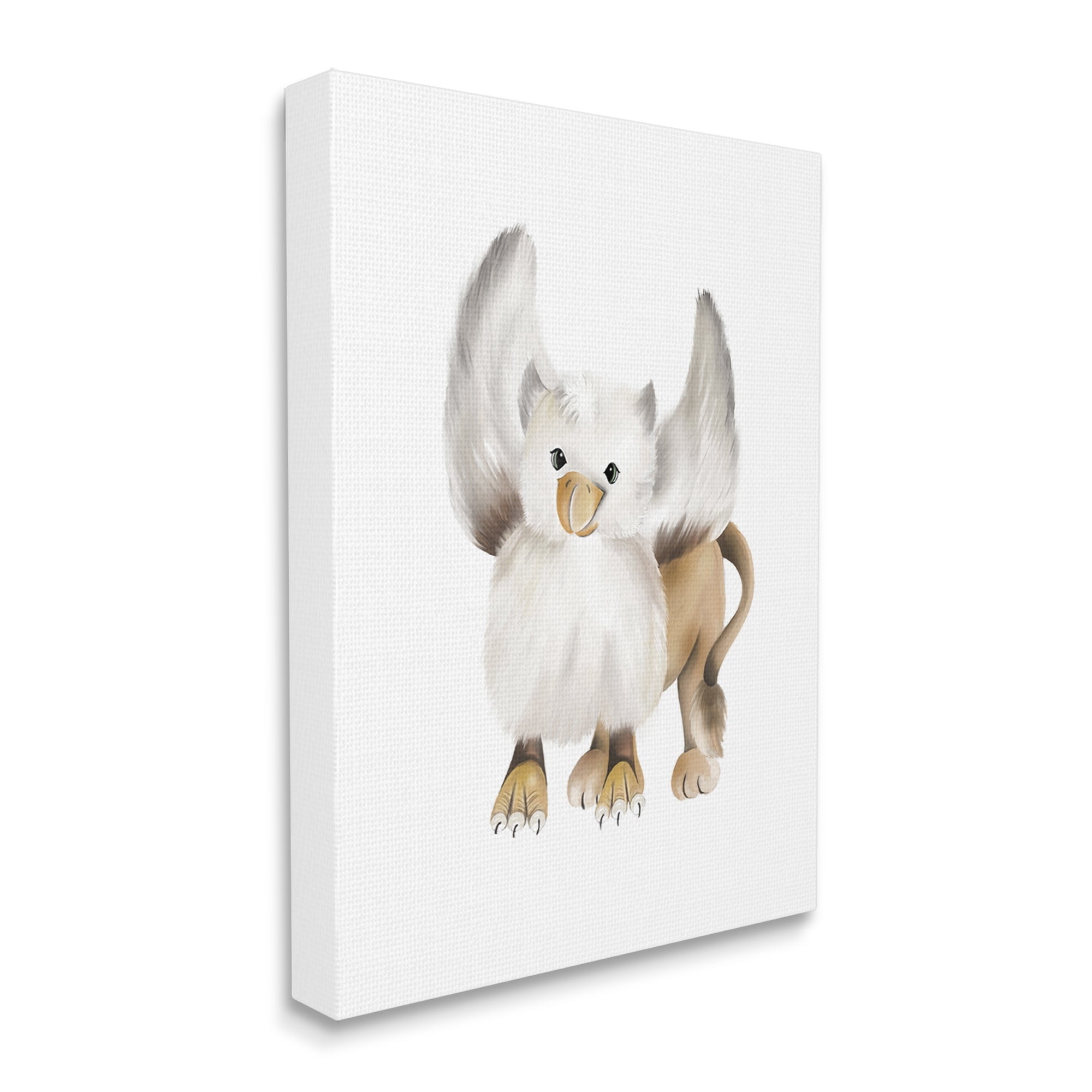 Stupell Industries Mythical Fantasy Creature Winged Hippogriff Painting Painting Gallery Wrapped Canvas Print Wall Art, Design by Studio Q