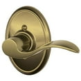 thumbnail image 1 of Schlage F170 Accent With Wakefield Rose Right Hand Half Dummy Antique Brass Finish, 1 of 3