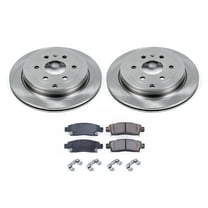 Ultimate Brakes Rear Ceramic Brake Pad and Rotor Kit with Hardware WM80835