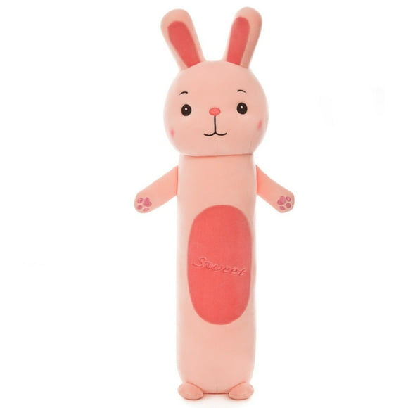 Giant Pillow Plush Cartoon Sleeping Hugging Pillow, Cuddly Soft Long Rabbit Body Pillow Doll Cushion Toy for Kids Girlfriend,55cm