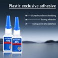 thumbnail image 4 of 20g 495 Instant Quick Drying Glue Strong Glue High Temperature Resistant Adhesive For Metal Plastic PVC Strong Liquid Glue, 4 of 14