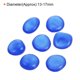 thumbnail image 2 of Uxcell 200 Paquete Rocas Brillantes 0.51''-0.67'' Piedras Brillantes Decorativas en la Oscuridad Decoración DIY Piedras Luminiscentes Azul Oscuro, 2 of 7
