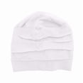 thumbnail image 3 of ZQUUVOU Women's Slouch Beanie Knit Adjustable Hat Cotton Soft Lightweight Casual Comfortable Stretchy Headwear Skull Cap White, 3 of 4