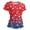 A1 Red, variant on Fourth of July Shirts for Women Red White and Blue Shirts for Women Patriotic Shirts for Women Usa Flag Stars Stripes American Flag Shirt 4th of July Costumes Adult Black XL
