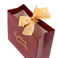 thumbnail image 3 of 6 bolsas de papel para dulces con forma de cinta, caja de regalo para dulces, envoltorios de chocolate para bodas, baby showers y despedidas de soltera. Champagne L, 3 of 8