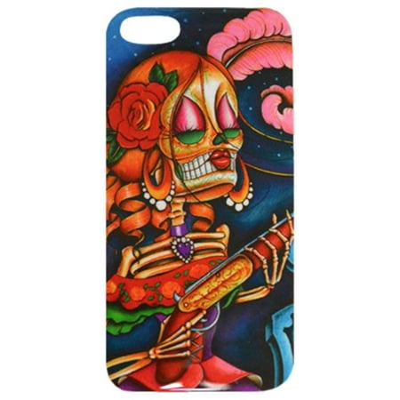 BLACK MARKET ART Bonita Skeleton Gangster Apple Iphone 5 Phone Case Cover (Best Phone On The Market At The Moment)