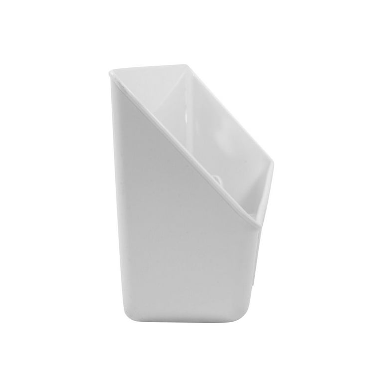 Rev-A-Shelf 14 in. White Polymer LD Tip-Out Accessory Tray