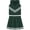 Hunter, variant on Purple Cheerleader Uniform for Toddler and Junior Girls - 3 Piece Dress With Bloomers