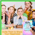 thumbnail image 4 of Vibrant Tie Dye 8th Birthday Invitations - 20 Colorful Invite Cards with Envelopes, Perfect for Celebrating a Fun and Festive Birthday Party!, 4 of 5