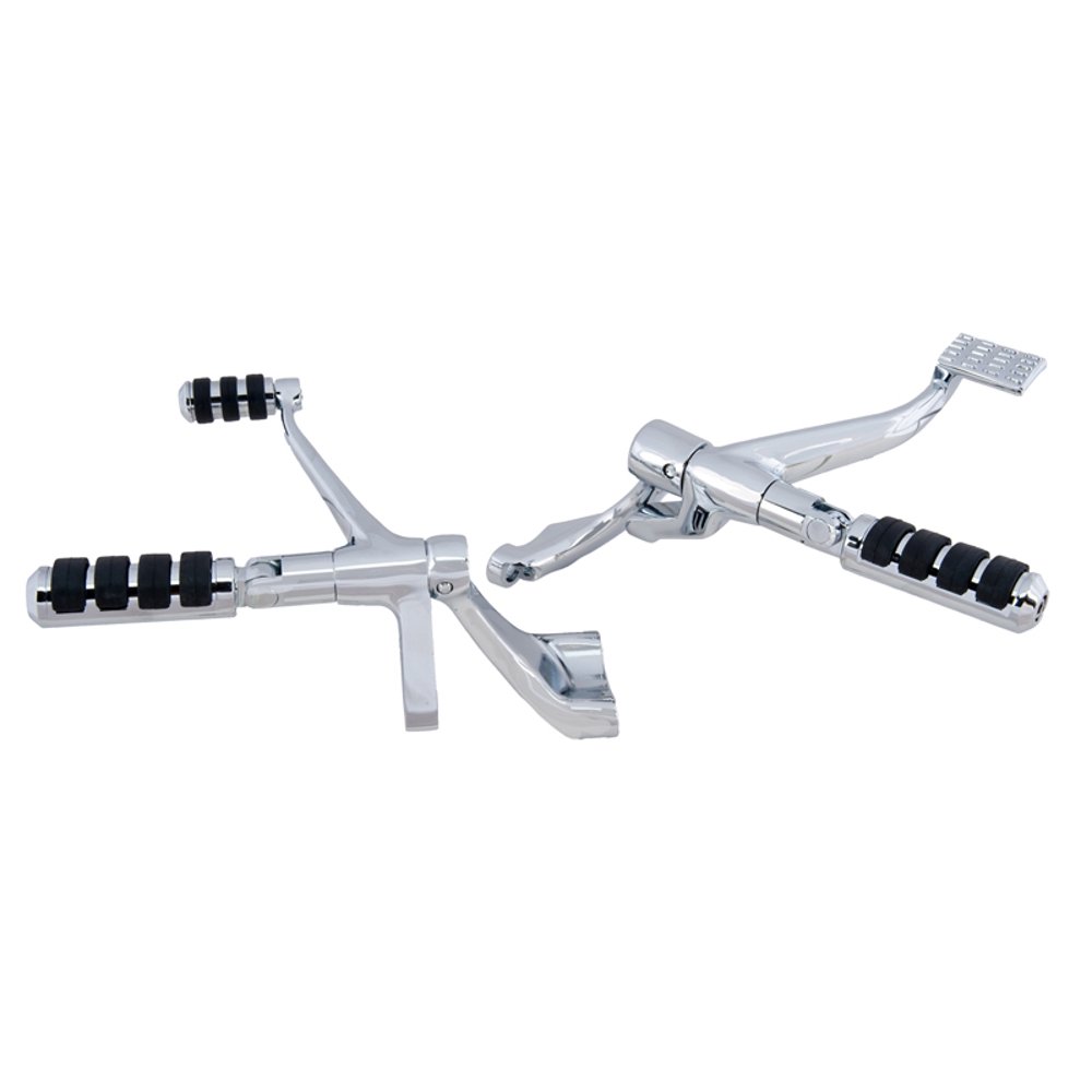 Chrome Forward Controls Harley Sportster 883 Custom XL883C 2008 2009