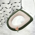 thumbnail image 4 of COM1950s All Season Soft Padded Toilet Seat Cushion,Thickened Comfort Washable Toilet Cover,Universal Waterproof Bathroom Seat Cushion with Zipper, 4 of 8