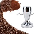 thumbnail image 2 of Tamper, Stainless Steel Coffee Presser 51mm, with Silicone Mat, 2 of 4