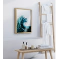 thumbnail image 6 of Kate and Laurel Blake Wave Framed Printed Acrylic Wall Art, 24x32 Natural, Coastal Theme Art for Wall, 6 of 6
