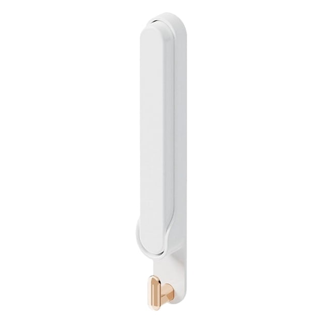 Outil de Rangement Pliable pour Cintres, Support Télescopique Mural pour Balcon et Garde-Robe, Gain de Place, Réglable et à Forte Capacité de Charge, Matériau ABS, Noir