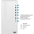 thumbnail image 5 of New HP High-Performance Desktop TP01-3016 PC,Intel Core i5-12400 6 Cores,32GB RAM,2TB PCIe SSD,Wi-Fi 6 , Bluetooth,Long Battery Life,Windows 11 Pro,Snow White, 5 of 6
