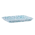 thumbnail image 2 of Golden Rabbit Enamelware Set of 2 Sea Glass Quarter Sheet Trays, 2 of 5