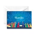 thumbnail image 1 of Paper Frenzy Abstract Nativity Christmas Religious Thank You Note Cards and White Envelopes - 25 pack, 1 of 4