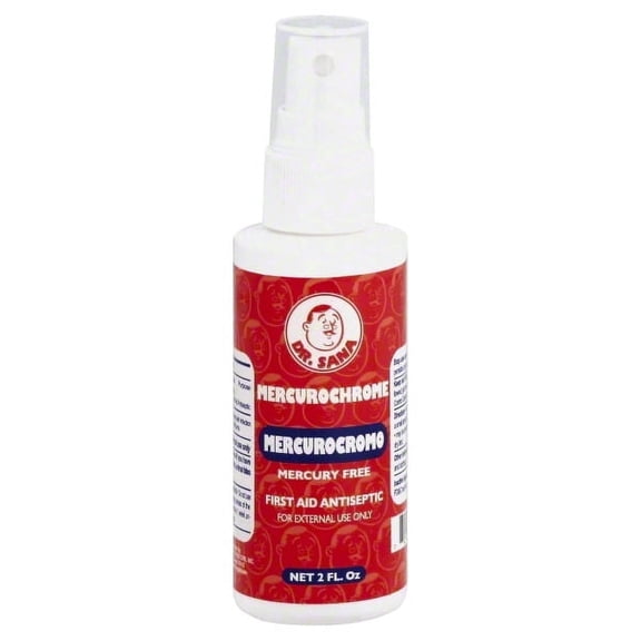Dr. Sana Mercurochrome, First Aid Antiseptic 2 oz