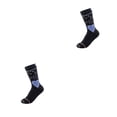 thumbnail image 1 of Soidarity 1 par de calcetines de ciclismo para mujer, transpirables, para exteriores, reflectantes, de seguridad, para montar, carreras, Negro 2piezas, 1 of 6