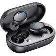 thumbnail image 1 of Auriculares inalámbricos Bluetooth 5.3 Lanteso 48H Playtime negros, 1 of 7