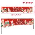 thumbnail image 3 of Bandera navideña para exteriores, decoración navideña para el hogar, adorno navideño 2024, regalo de Navidad Natal Noel, feliz año nuevo 2025, 3 of 5