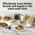 thumbnail image 2 of Hamilton Beach Extra-Wide-Slot 2 Slice Toaster, Black & Silver, 22633G, 2 of 8