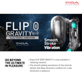 thumbnail image 4 of TENGA FLIP ZERO GRAVITY Black Electronic Vibration Strong Edition Male Stroker/Masturbator, 4 of 8