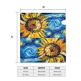 thumbnail image 4 of Salouo vintage Starry Sunflower for Magnetic Mailbox Covers Waterproof Post Box Cover Post Letter Box Cover Post Box Cover Home Decor for Garden/Yard /Farmhouse-25.5x21 in, 4 of 8