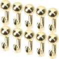thumbnail image 1 of SOPOTUTU 10Pcs Decorative Picture Hangers with Golden Metal Push Pin Hooks for Home Wall Hanging, 1 of 7