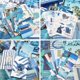 thumbnail image 5 of 155 Pieces Scrapbooking Accessories Kit, Aesthetic Bullet Journal Scrapbook Kit with A6 Grid Notebook, Scrapbooking Stickers - DIY Gift for Girls and, 5 of 5