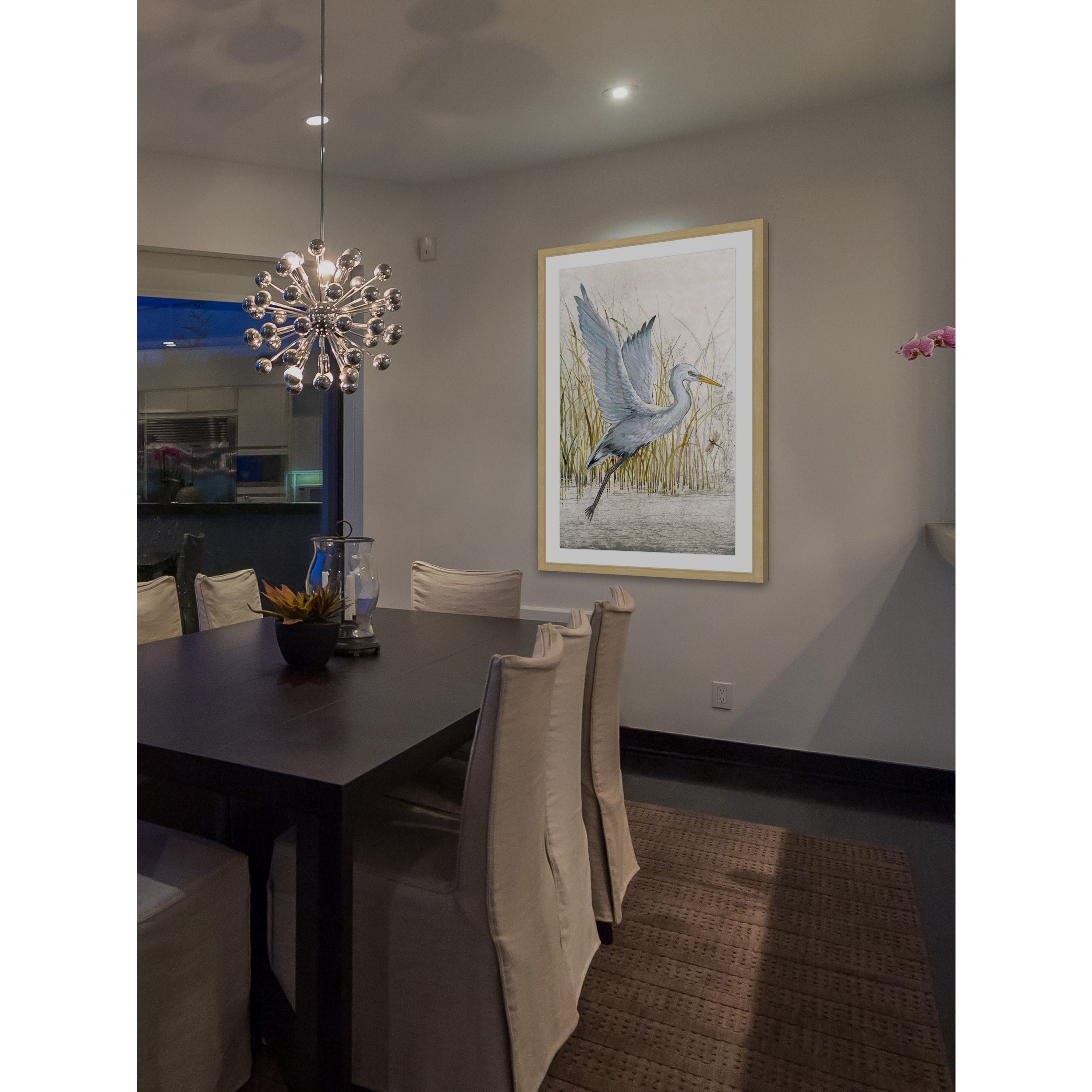 Marmont Hill "Heron Sanctuary I" Framed Painting Print