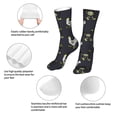 thumbnail image 3 of Uemuo Cartoon Rooster for 16in Socks, Cotton Socks Sports Socks Knee High Socks Comfortable Socks For Men, Women, 3 of 7