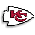thumbnail image 2 of Kansas City Chiefs 12" Right Logo Car Magnet, 2 of 2