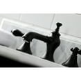 thumbnail image 4 of Kingston Brass KC7060PKL Duchess Widespread Bathroom Faucet with Brass Pop-Up, Matte Black, 4 of 8