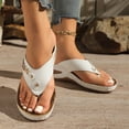 thumbnail image 6 of Willtoo Orthopedic Sandals for Women - 2026 Ladies Arch Support Wedge Flip Flops, Summer Comfortable Dressy Casual Beach Sandal Slippers, 6 of 6