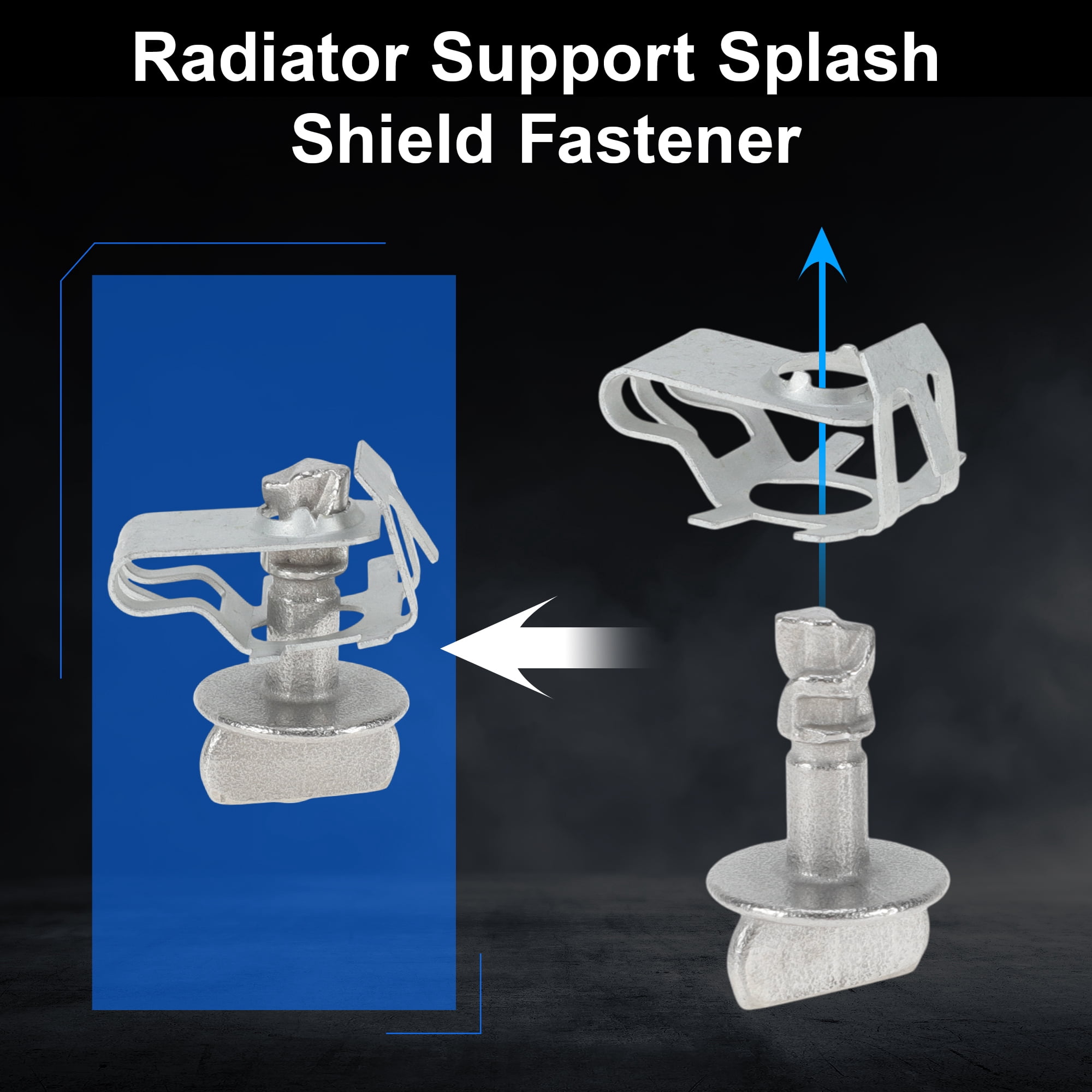 Unique Bargains Engine Cover Retainers for Ford F150 Explorer Flex Taurus