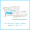 thumbnail image 3 of McKesson Laundry Bags for Soiled Linens, Hot Water Soluble - 36 in x 39 in, 25 Count, 4 Packs, 100 Total, 3 of 11