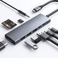 thumbnail image 1 of Adaptador USB C y estación de acoplamiento GKEAPZA para Galaxy dex iPad Pro, 1 of 7