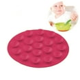 thumbnail image 3 of Kezqiaxn Home and Kitchen Gadgets Cutlery Suction Cups Children's Non-Slip Placemats Babies' Suction Cup Bowl Mats Silicon Heat Insulating Mats Suction Cups Non-Slip Dish and Cutlery Mats Hot Pink, 3 of 7