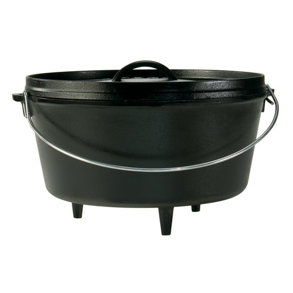 Lodge Seasoned Cast Iron Camp Dutch Ovens - 2Qt to 10Qt