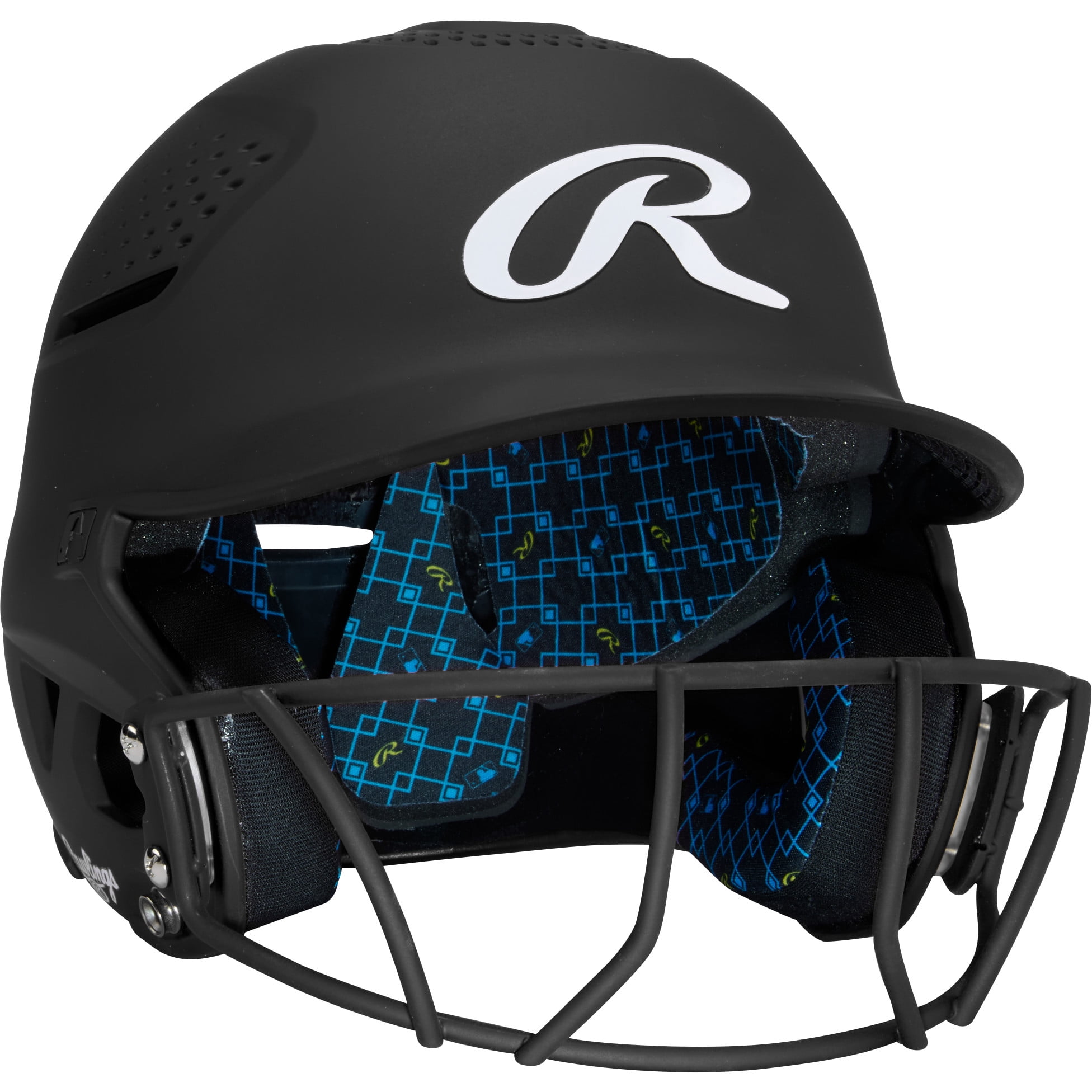(8 pack) Rawlings RX2 Softball Batting Helmet with Face Mask | NOCSAE Certified
