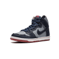 thumbnail image 4 of NIKE MENS SB Dunk High TRD QS "REESE FORBES DENIM" 881758 441 from Stadium Goods, 4 of 6